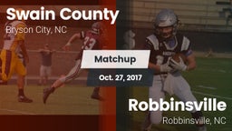 Matchup: Swain County High vs. Robbinsville  2017