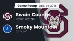Recap: Swain County  vs. Smoky Mountain  2018