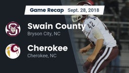 Recap: Swain County  vs. Cherokee  2018