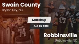 Matchup: Swain County High vs. Robbinsville  2018