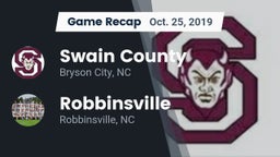 Recap: Swain County  vs. Robbinsville  2019