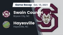 Recap: Swain County  vs. Hayesville 2021