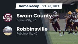 Recap: Swain County  vs. Robbinsville  2021