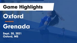 Oxford  vs Grenada Game Highlights - Sept. 30, 2021