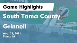 South Tama County  vs Grinnell  Game Highlights - Aug. 24, 2021
