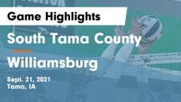 South Tama County  vs Williamsburg  Game Highlights - Sept. 21, 2021