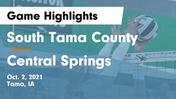 South Tama County  vs Central Springs  Game Highlights - Oct. 2, 2021
