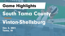 South Tama County  vs Vinton-Shellsburg  Game Highlights - Oct. 5, 2021