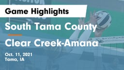 South Tama County  vs Clear Creek-Amana Game Highlights - Oct. 11, 2021