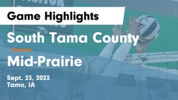 South Tama County  vs Mid-Prairie  Game Highlights - Sept. 23, 2023