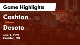 Cashton  vs Desoto Game Highlights - Jan. 4, 2021