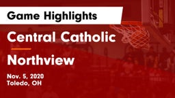 Central Catholic  vs Northview  Game Highlights - Nov. 5, 2020