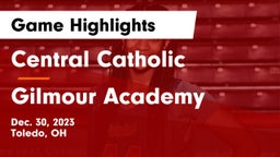 Central Catholic  vs Gilmour Academy  Game Highlights - Dec. 30, 2023