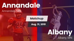 Matchup: Annandale High vs. Albany  2018