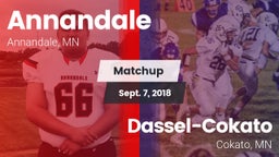Matchup: Annandale High vs. Dassel-Cokato  2018