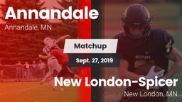 Matchup: Annandale High vs. New London-Spicer  2019