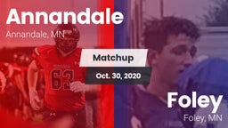 Matchup: Annandale High vs. Foley  2020