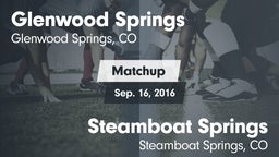 Matchup: Glenwood Springs vs. Steamboat Springs  2016