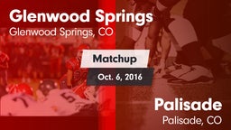 Matchup: Glenwood Springs vs. Palisade  2016