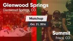 Matchup: Glenwood Springs vs. Summit  2016