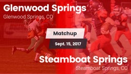 Matchup: Glenwood Springs vs. Steamboat Springs  2017
