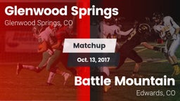 Matchup: Glenwood Springs vs. Battle Mountain  2017
