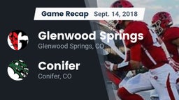 Recap: Glenwood Springs  vs. Conifer  2018