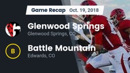 Recap: Glenwood Springs  vs. Battle Mountain  2018