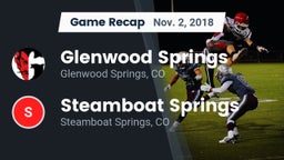 Recap: Glenwood Springs  vs. Steamboat Springs  2018