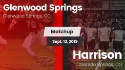 Matchup: Glenwood Springs vs. Harrison  2019