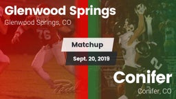 Matchup: Glenwood Springs vs. Conifer  2019