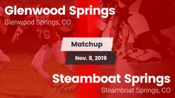 Matchup: Glenwood Springs vs. Steamboat Springs  2019