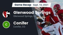 Recap: Glenwood Springs  vs. Conifer  2021