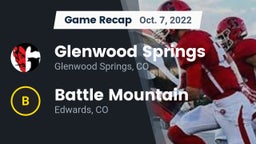 Recap: Glenwood Springs  vs. Battle Mountain  2022