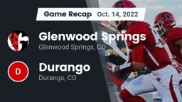 Recap: Glenwood Springs  vs. Durango  2022