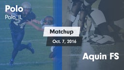 Matchup: Polo  vs. Aquin FS 2016