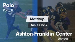 Matchup: Polo  vs. Ashton-Franklin Center  2016