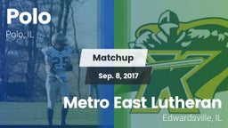Matchup: Polo  vs. Metro East Lutheran  2017