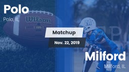 Matchup: Polo  vs. Milford  2019
