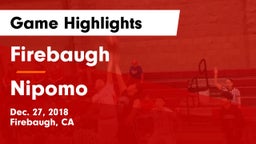 Firebaugh  vs Nipomo  Game Highlights - Dec. 27, 2018