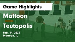Mattoon  vs Teutopolis  Game Highlights - Feb. 14, 2023