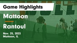 Mattoon  vs Rantoul  Game Highlights - Nov. 25, 2023