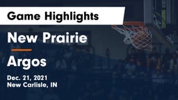 New Prairie  vs Argos  Game Highlights - Dec. 21, 2021