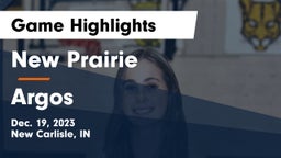 New Prairie  vs  Argos  Game Highlights - Dec. 19, 2023