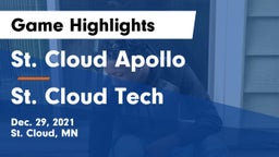 St. Cloud Apollo  vs St. Cloud Tech Game Highlights - Dec. 29, 2021