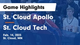 St. Cloud Apollo  vs St. Cloud Tech Game Highlights - Feb. 14, 2023