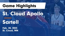 St. Cloud Apollo  vs Sartell  Game Highlights - Feb. 28, 2023