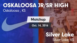 Matchup: Oskaloosa High Schoo vs. Silver Lake  2016