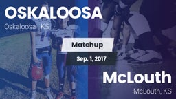 Matchup: OSKALOOSA HIGH vs. McLouth  2017