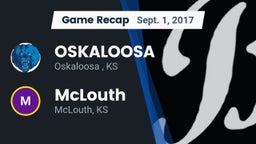 Recap: OSKALOOSA  vs. McLouth  2017